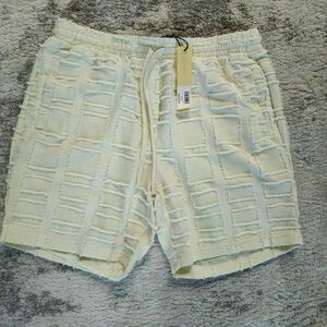Reason Men's Cream Shorts